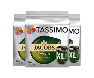 Tassimo Jacobs Krönung XL Pack of 3 16 Servings