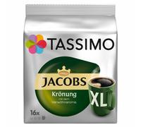 Tassimo Jacobs Krönung XL, Rainforest Alliance, Pack of 5, 5 x 16 T-Discs