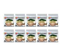 Tassimo Jacobs Latte Macchiato Classico Coffee Pods - 10 Packs (80 Drinks)