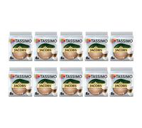 Tassimo Jacobs Latte Macchiato Classico Coffee Pods - 10 Packs (80 Drinks)