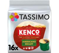 Tassimo Kenco Americano Decaf Coffee Pods (Pack of 5, Total 80 Coffee Capsules)