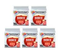 Tassimo Kenco Americano Grande Coffee Pods (Pack of 5, 80 pods in total, 80 servings)