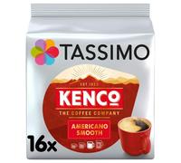 Tassimo Kenco Americano Smooth Coffee Pods (Pack of 5, Total 80 pods)