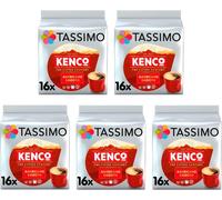 Tassimo Kenco Americano Smooth Coffee Pods x16 (Pack of 5, Total 80 Drinks) UK