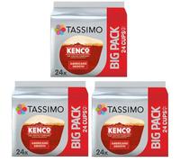Tassimo Kenco Americano Smooth Coffee Pods x24 (Pack of 3, Total 72 Pods)
