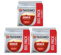 Tassimo Kenco Americano Smooth Coffee Pods x24 (Pack of 3, Total 72 Pods)