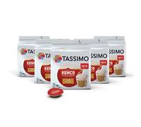 TASSIMO Kenco Cafe au Lait Coffee Pods, Pack of 5 x 16 Pods, 80 Cups