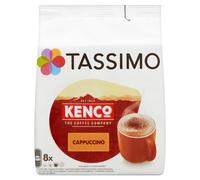 Tassimo Kenco Cappuccino Coffee, Pack of 8