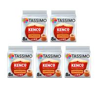 Tassimo Kenco Cappuccino Coffee Pods x8 (Pack of 5, Total 40 Drinks)