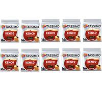 Tassimo Kenco Colombian Coffee Pods - 10 Packs (160 Drinks)