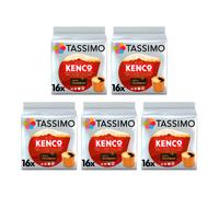 Tassimo Kenco Colombian Coffee Pods X16 (Pack of 5, Total 80 Drinks)