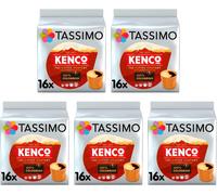 Tassimo Kenco Colombian Coffee Pods X16 (Pack of 5, Total 80 Drinks)