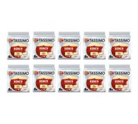 Tassimo Kenco Flat White Coffee Pods - 10 Packs (Total 80 Flat White Milky Coffee Drinks)