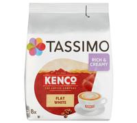 Tassimo Kenco Flat White Coffee Pods Pack of 5 Total 80 pods 40 servings