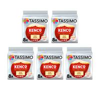 Tassimo Kenco Flat White Coffee Pods x8 (Pack of 5, Total 40 Drinks)