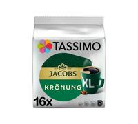 Tassimo Krönung XL Coffee Capsules (compatible with Bosch Tassimo capsule machines), 16 pcs.