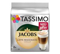 TASSIMO Latte Macchiato Vanilla Coffee Pods - 5 Packs (40 Drinks)