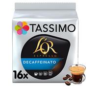 TASSIMO L'OR Espresso Decaffeinato Coffee Small pods - 5 Packs (80 Servings)