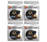 Tassimo L'OR Espresso Fortissimo Coffee Pods - Pack of 4 (Total 64 Pods)