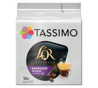 Tassimo L'OR Espresso Intense Coffee Pods (Pack of 1, Total 16 Capsules) - Strong Rich Espresso T DISCs with Velvety Crema