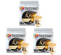 Tassimo L'OR Espresso XL Classique Coffee Pods (Pack of 3, Total 48 T Discs/pods)
