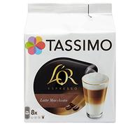 Tassimo L'OR Latte Macchiato Coffee Pods (16 pods, 8 servings)