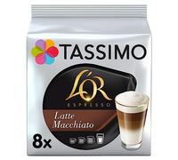 Tassimo L'OR Latte Macchiato Coffee Pods x8 (Pack of 5, Total 40 Drinks)