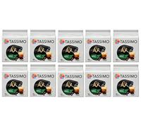 Tassimo L'OR Lungo Brazil Coffee Pods x16 (Pack of 10, Total 160 Capsules) - 100% Arabica Medium Roast Coffee - T DISCs