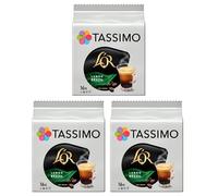 Tassimo L'OR Lungo Brazil Coffee Pods x16 (Pack of 3, Total 48 Capsules) - 100% Arabica Medium Roast Coffee - T DISCs