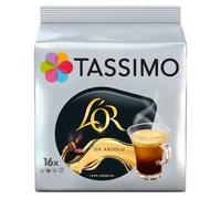 Tassimo L'OR OR Absolu Coffee Pods (Pack of 1, Total 16 Capsules) - Smooth Coffee T DISCs with Woody Notes