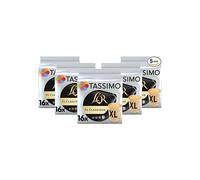 Tassimo L'OR XL Classique Coffee Pods x16 (Pack of 5, Total 80 Drinks)