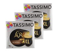 Tassimo L'Or XL Intense Coffee Capsule, Ground Roasted Coffee, 48 T-Discs