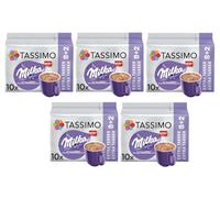 Tassimo Milka Hot Chocolate Pods x10 (Pack of 5, Total 50 Capsules)