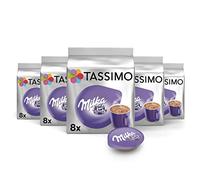 Tassimo Milka Hot Chocolate Pods x8 (Pack of 5, Total 40 Drinks)