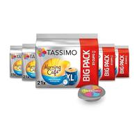 Tassimo Morning Café Mild & Smooth XL Capsules x21 Pods (Pack of 5, Total 105 Pods) - Gentle & Balanced Coffee for XL Cup Size