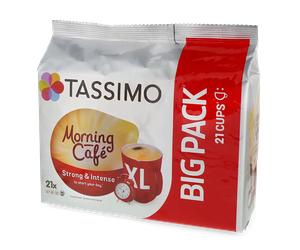 Tassimo | Morning Café Strong & Intense XL - 21 pods for Tassimo