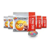 Tassimo Morning Cafe XL x21 Coffee Pods (Pack of 5, Total 105 Capsules)