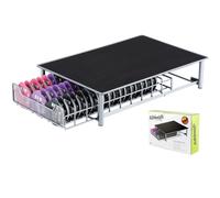 Tassimo Pod Holder HJ8U - 60 Capsule Mesh Drawer Rack, Stackable with Anti-Vibration Non-Slip Surface (40x28x9.5 cm)