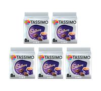 Tassimo Pods Coffee, Latte, Cappuccino, Hot Chocolate T-Discs Capsules X 5 Packs
