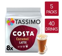 Tassimo Pods Coffee, Latte, Cappuccino, Hot Chocolate T-Discs Capsules X 5 Packs