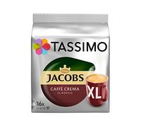 Coffee capsules Tassimo Caffè Crema Classico XL (compatible with Bosch Tassimo capsule machines), 16 pcs.