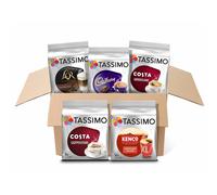 Tassimo Variety Box: Costa Cappuccino, Costa Americano, Kenco Americano Grande, L'OR Latte Macchiato, Cadbury Hot Chocolate (56 Servings) C-4041657