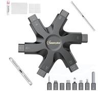 Tassmpitor for iPhone Cleaning Kit Phone Port Cleaner, Cleaner Kit for AirPod iPhone Pro Max, Cleaning Putty for Cell Phone Charging Port Lightning Charger Connector Cable Speaker, Repair Restore Tool