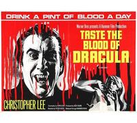 Taste Blood Of Dracula Poster 03 Photo A4 10x8 Poster Print