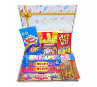 Taste childhood again | Unwrap a blast from the past with our irresistible retro sweets gift box | The Ultimate 80's & 90's Sweet Hamper Experience | Letterbox friendly |
