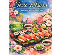 Taste of Japan: A Classical Coloring Book for Adults