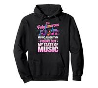 Taste Of Music Song Music Lover Polyjamorous Pullover Hoodie