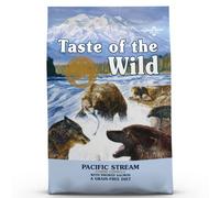 Taste of the Wild Pacific Stream Grain-Free Dry Dog Food, 12.2 kg (Pack of 1) - Smoked Salmon, High-Protein Dog Food Recipe for All Breeds