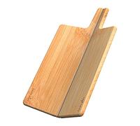 Taste Plus Folding Bamboo Cutting Board for Kitchen, Durable Wood Chopping Board with Handles, Foldable Wood Cutting Board Perfect for Meat, Vegetables, Fruits, and Cheese, 10.9 x 8.4 Inch