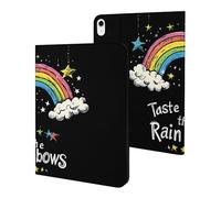 Taste The Rainbow Clouds Stars Slim Case Compatible with iPad 10th 9th 8th 7th Generation 2022 2021 2020 2019 Protective Cover Stand